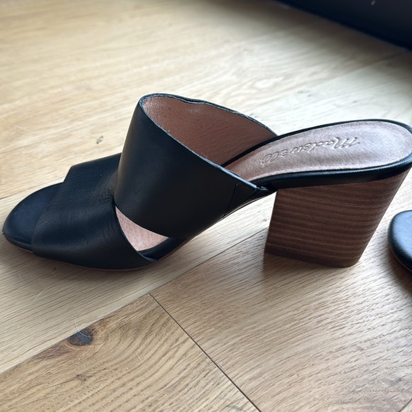 Madewell: The Tessa Mule in Leather (size 7), Black - Great Condition! - Picture 5 of 7